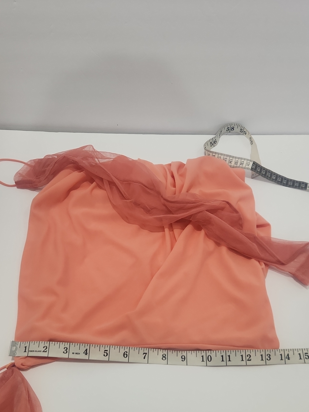 Helmut Lang Sheer Sleeve Tube Top - Picture 10 of 12